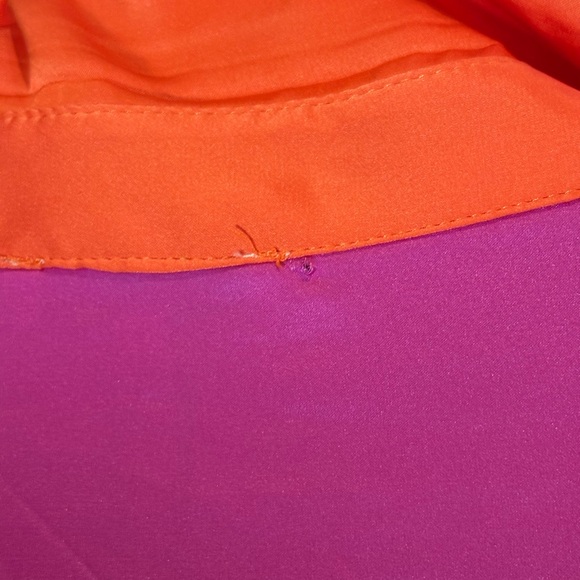 Fashion Nova NWT Beauty Secrets Satin Mini Dress Pink/combo Size Large - Picture 8 of 8